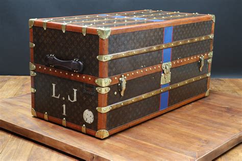 antique vintage Louis Vuitton trunk